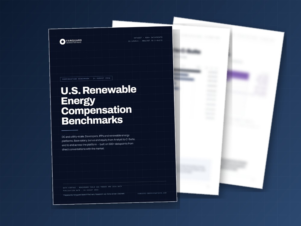 U.S. Renewable Energy Compensation Benchmarks report cover